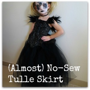 No-Sew Tulle Skirt